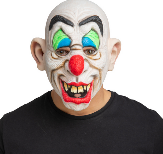 Goofy Clown Latex Mask Scary Clown Adults Halloween Clowns Mask Fancy Dress