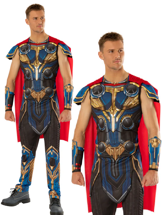 Thor Adult Deluxe Mens Costume Doctor Strange Multiverse Of Madness Fancy Dress