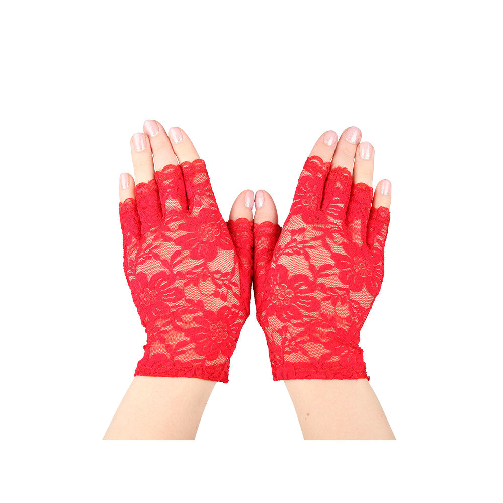 Fingerless Lace Gloves