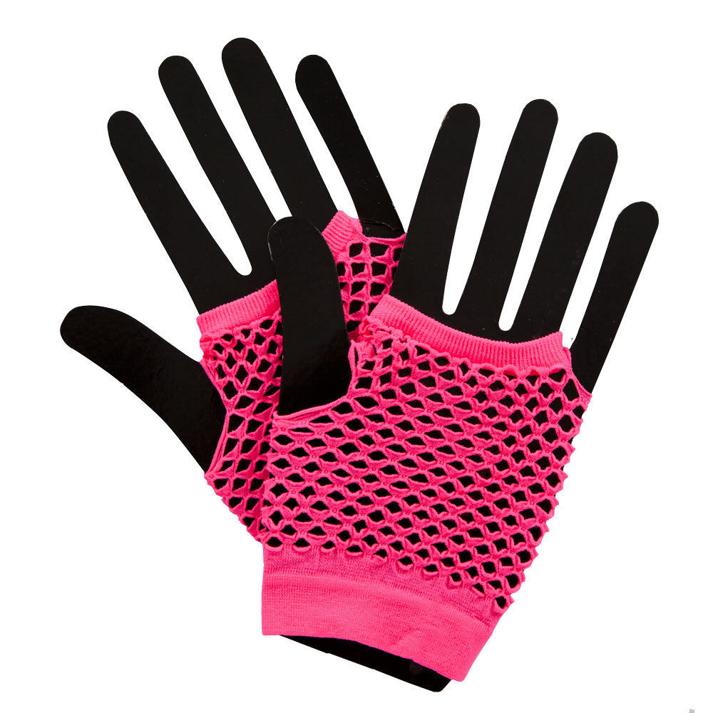 Short 80's Net Gloves