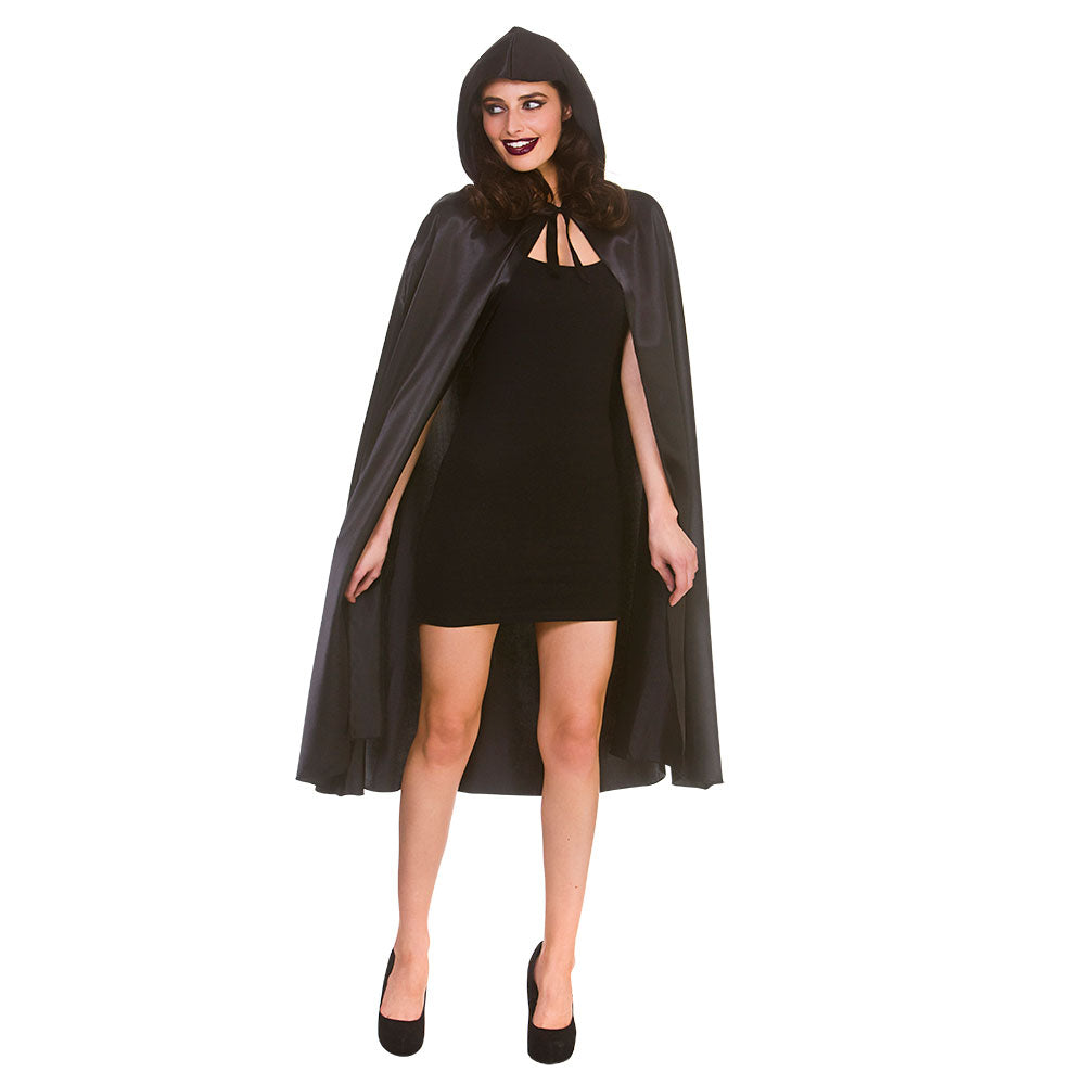Deluxe Satin Hooded Cape (110cm)