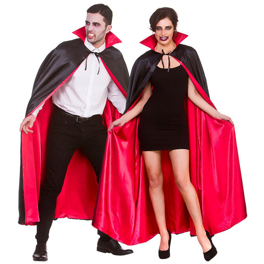 Deluxe Satin Vampire Cape Long