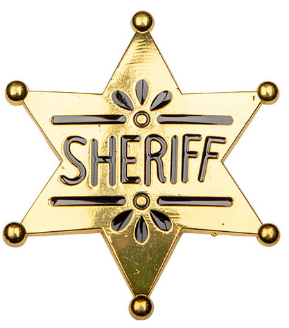 Western Sherrif Badge