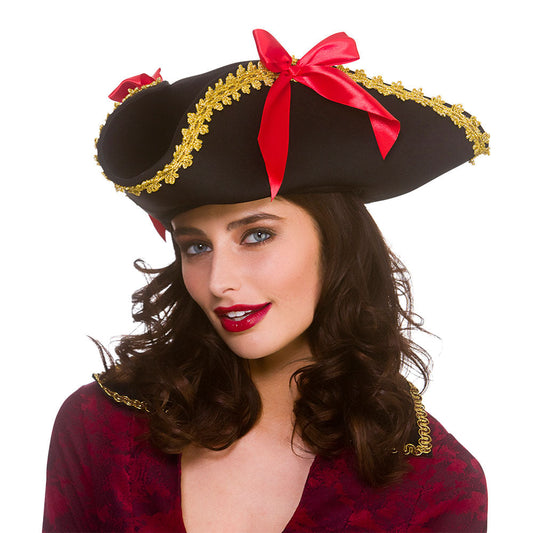Ladies Tricorn Pirate Hat
