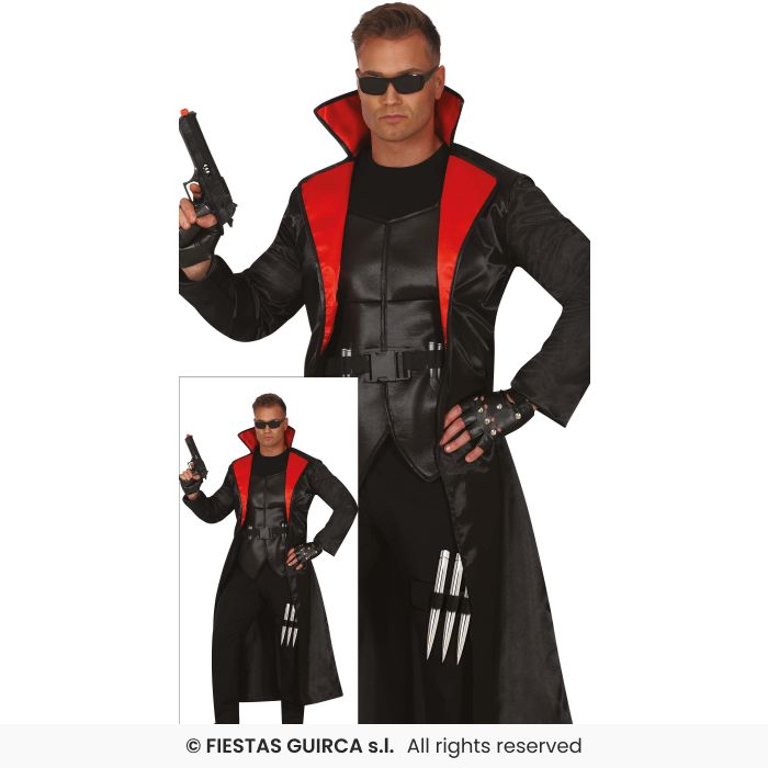 Paranormal Agent Mens Fancy Dress Costume Adults Detective Outfit