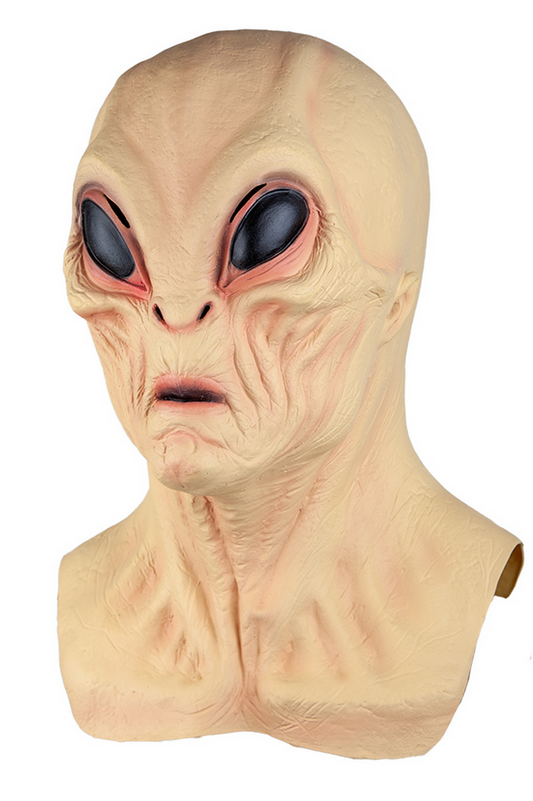 Alien Mask Full Head Latex Mask Mens Ladies Halloween Fancy Dress
