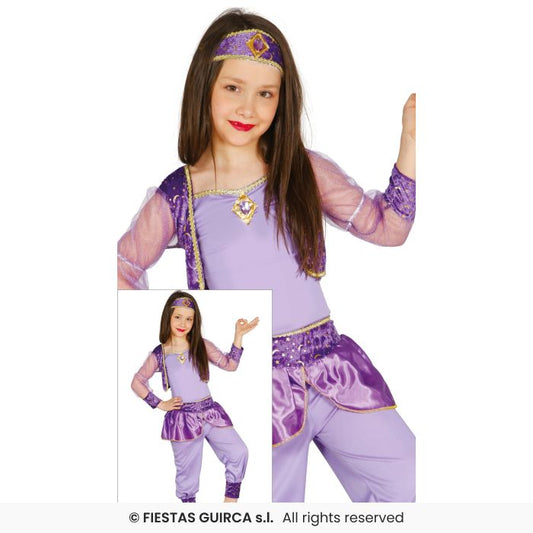 Arabian Belly Dancer Girls Dance Show Fancy Dress Costume Kids Bailarina Oriental Age 3-9