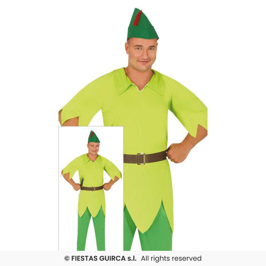 Robin Hood Fairytale Storybook Mens Archer Fancy Dress Costume Adults