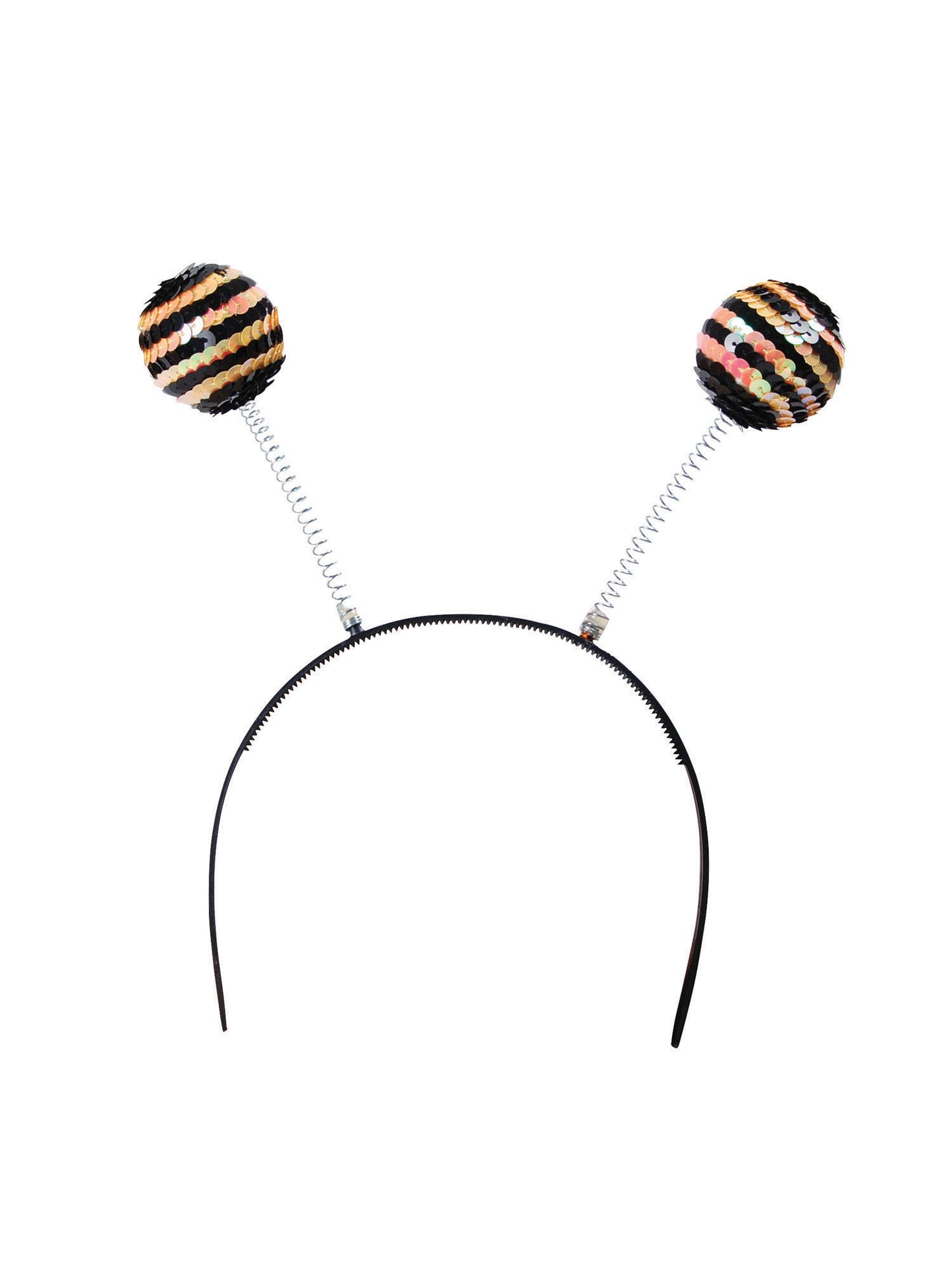 Bee Boppers Sequin Bumble Bee Fancy Dress Accessory Sequin Antenna