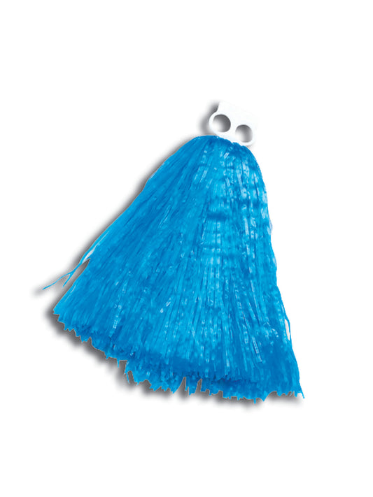 Pom Pom Small Blue Ladies Cheerleading Kids Cheerleader Fancy Dress Prop