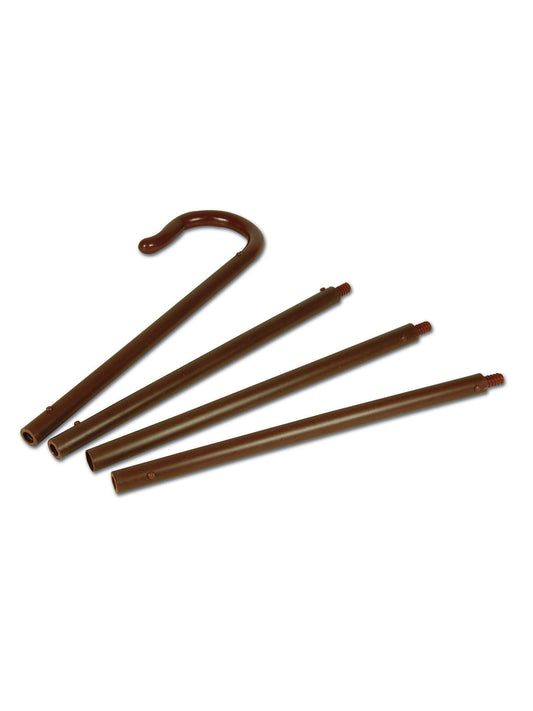 Shepherd Staff Brown Joseph Crook Christmas Nativity Play Fancy Dress Prop