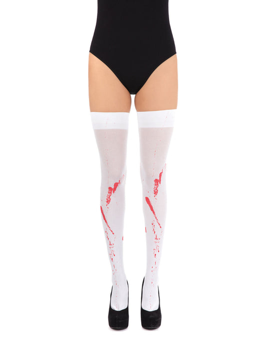 White Stockings With Blood Stains