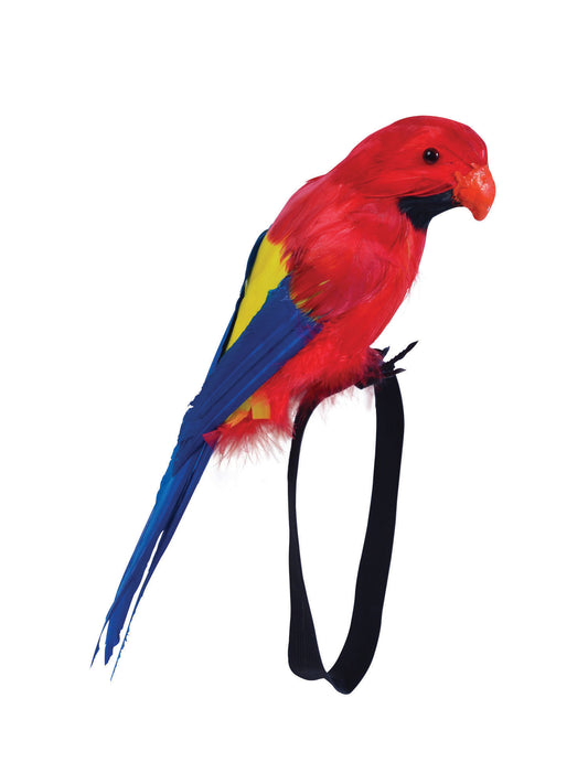 Parrot Feather Wristband Fancy Dress Pirates Accessory Pirate Mens Ladies Prop