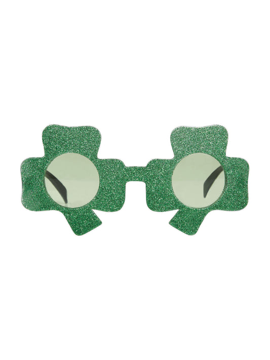 Irish Glasses Shamrock St Patricks Day Ireland Fancy Dress Accessory Green