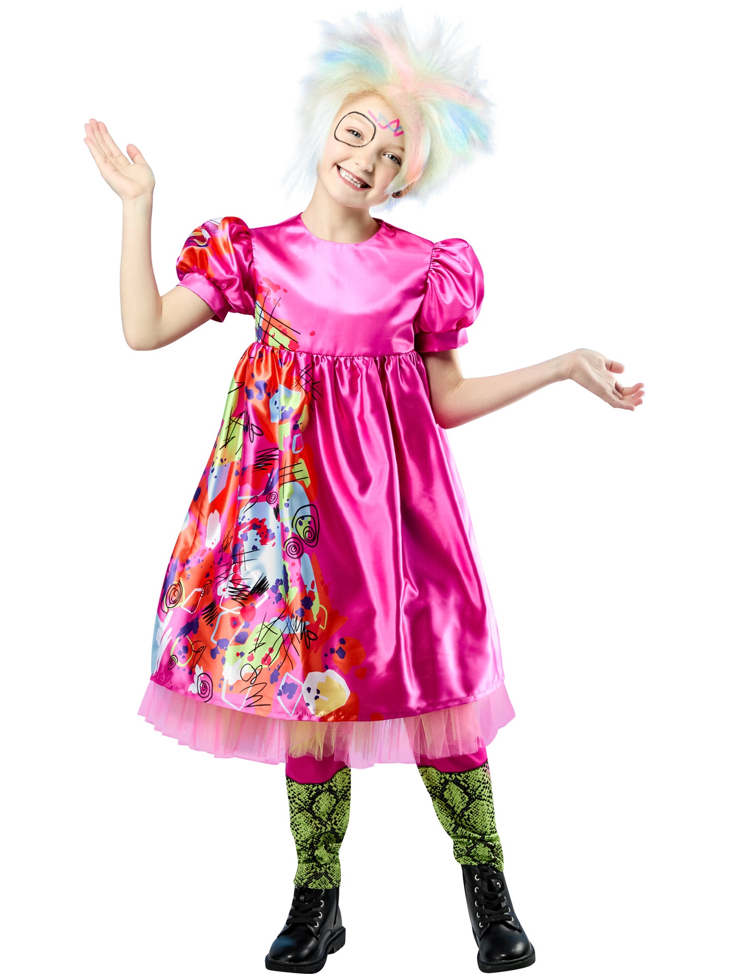 Barbie Doll Fancy Dress Costume Weird Barbie Official Girls Outfit Kids