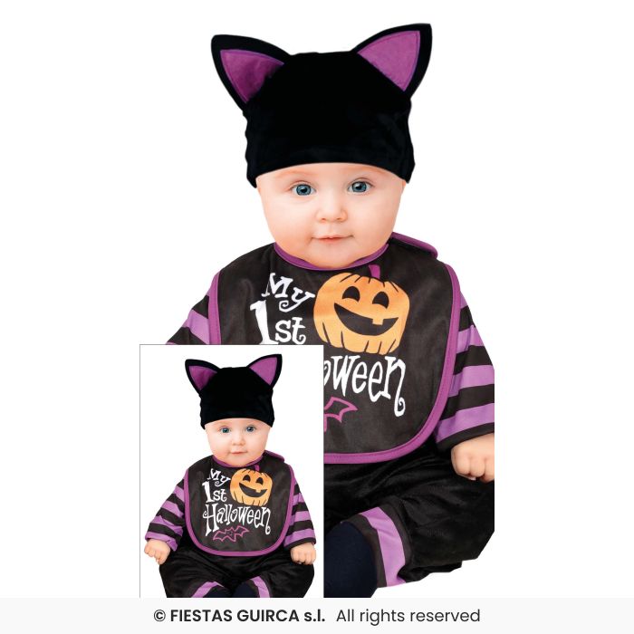 Babys First Halloween Costume Bat Fancy Dress Outfit Boys Girls Toddler Age 1-3