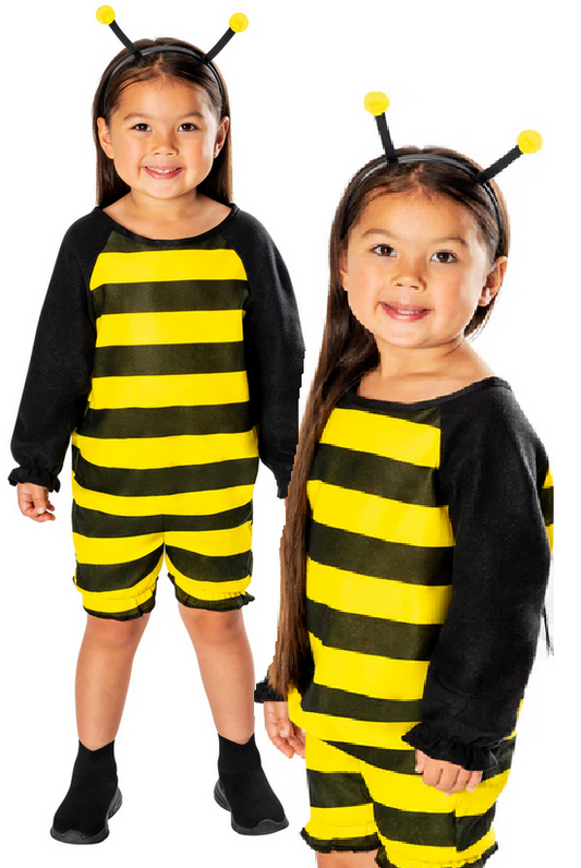 Bumble Bee Toddler Costume Kids Animal Insect Boys Girls Fancy Dress Outfit