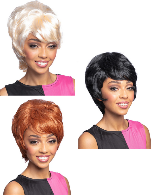 Beehive Wig Auburn Blonde Black 50s 60s 70s Ladies MOD Fancy Dress New