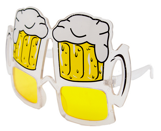 Beer Shades Sunglasses Fancy Dress Novelty Photobooth Party Prop Adults Oktoberfest