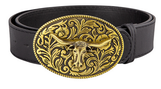 Authentic Texan Cowboy Belt Adults Western Wild West Texas Fancy Dress