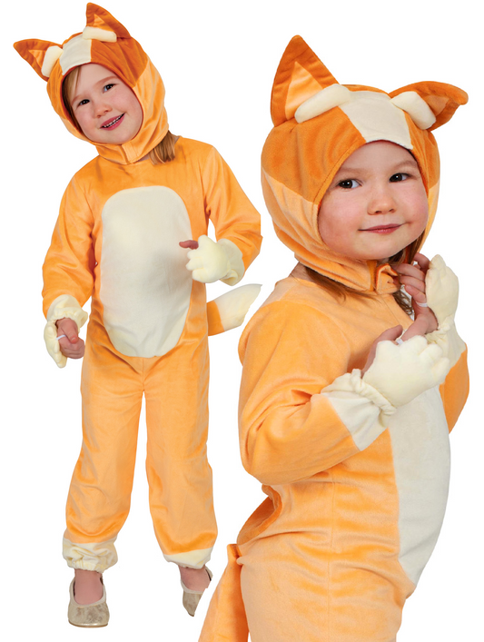 Bingo Child Costume Toddler Bluey Fancy Dress Outfit Kids Offical 2-4 Years