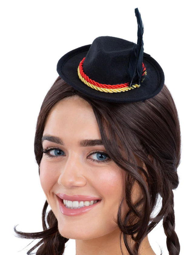 Mini Bavarian Trenker Hats German Beer Festival Oktoberfest Fancy Dress Hat