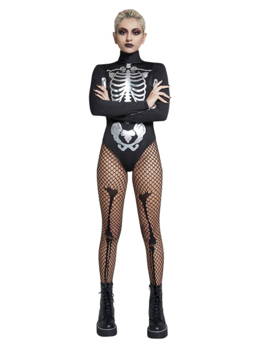 Fever Sheer Skeleton Costume