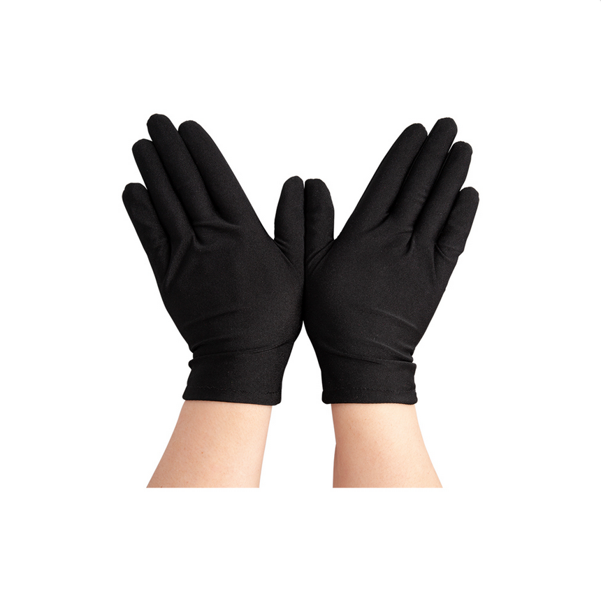 Short Ladies Gloves Showtime Flapper Burlesque Theatre Fancy Dress Gloves