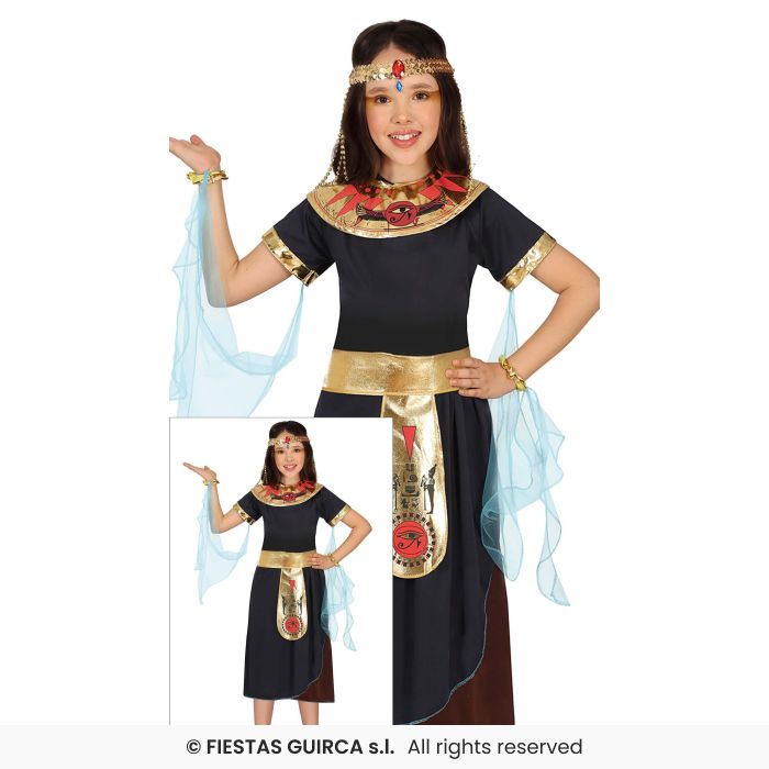 Girls Egyptian Costume School Book Day Fancy Dress Outfit Egyptian Kids Age 3-12