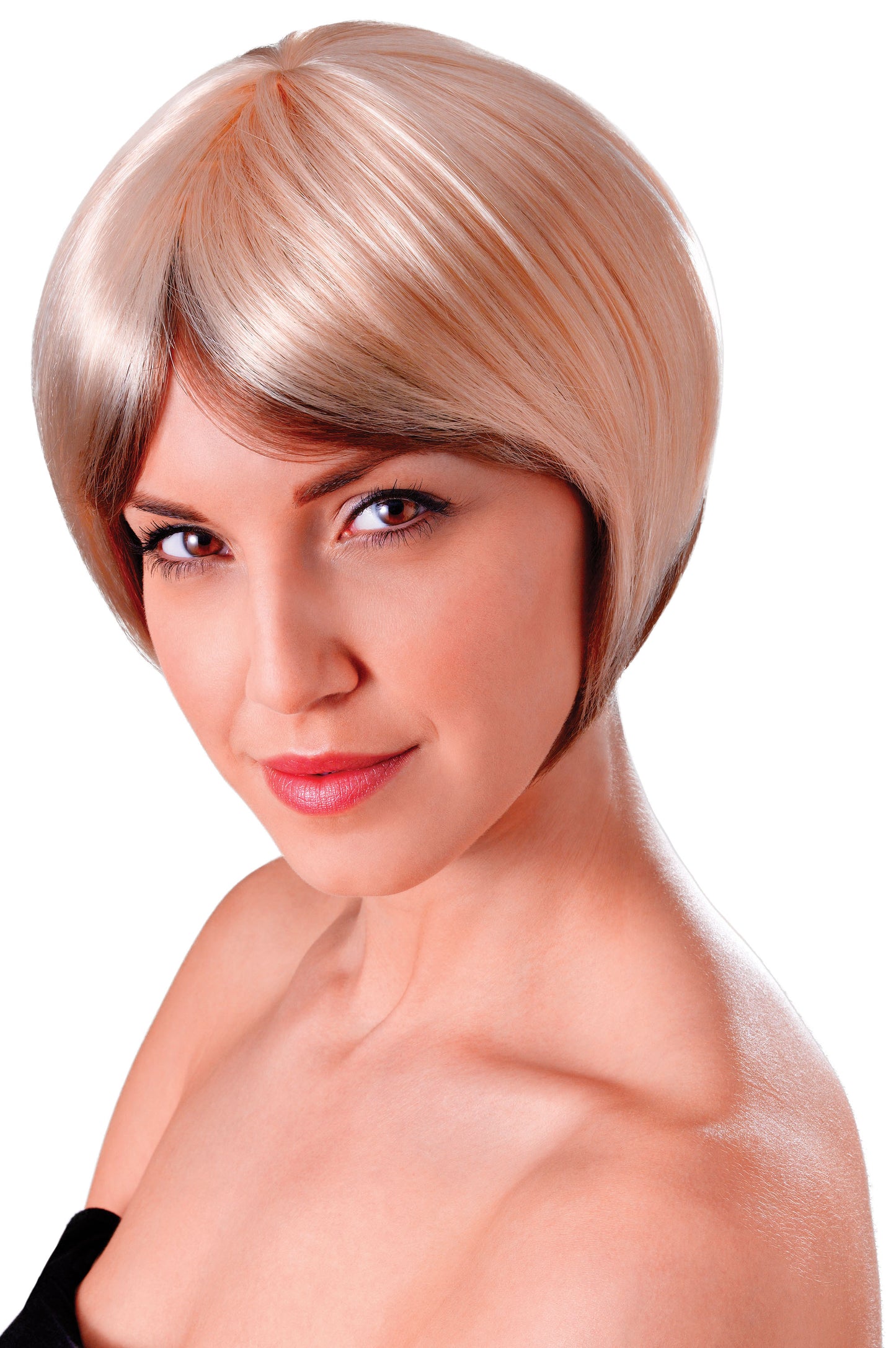 Blended Bob Blonde/Brown Wig