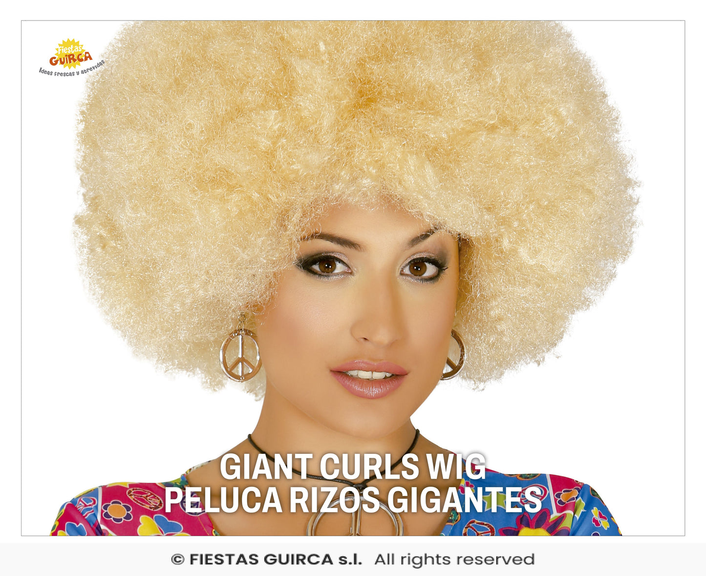 Extra Large Afro Wig Adults 60s 70s Hippie Disco Fancy Dress Wig Mens Ladies