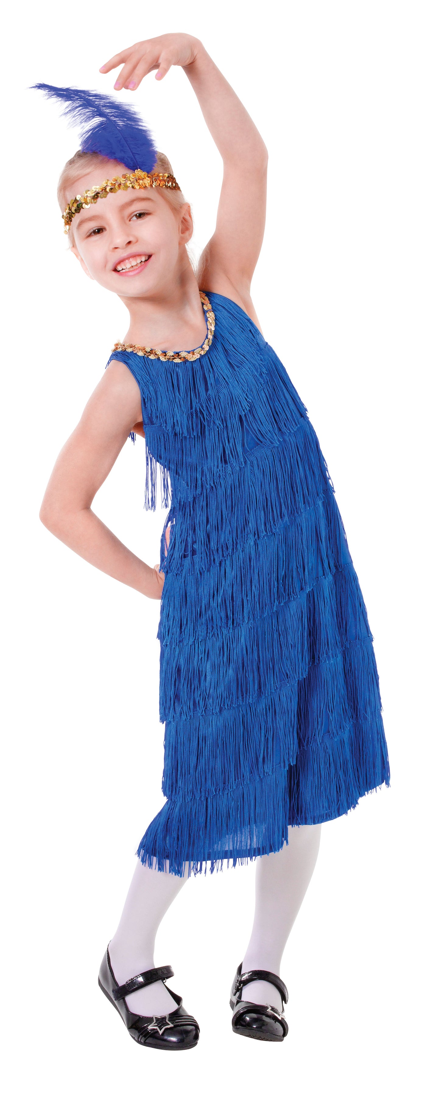 Flapper Dress Blue