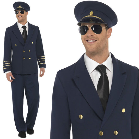 Mens Pilot Costume