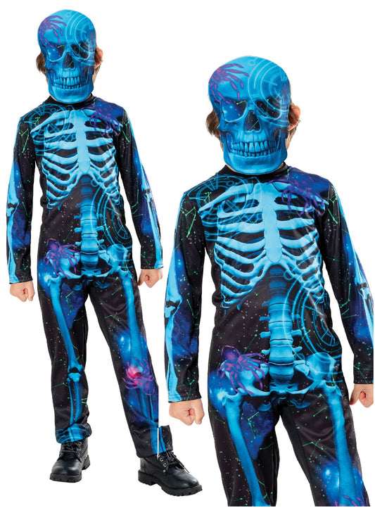 Neon Skeleton Boys Costume