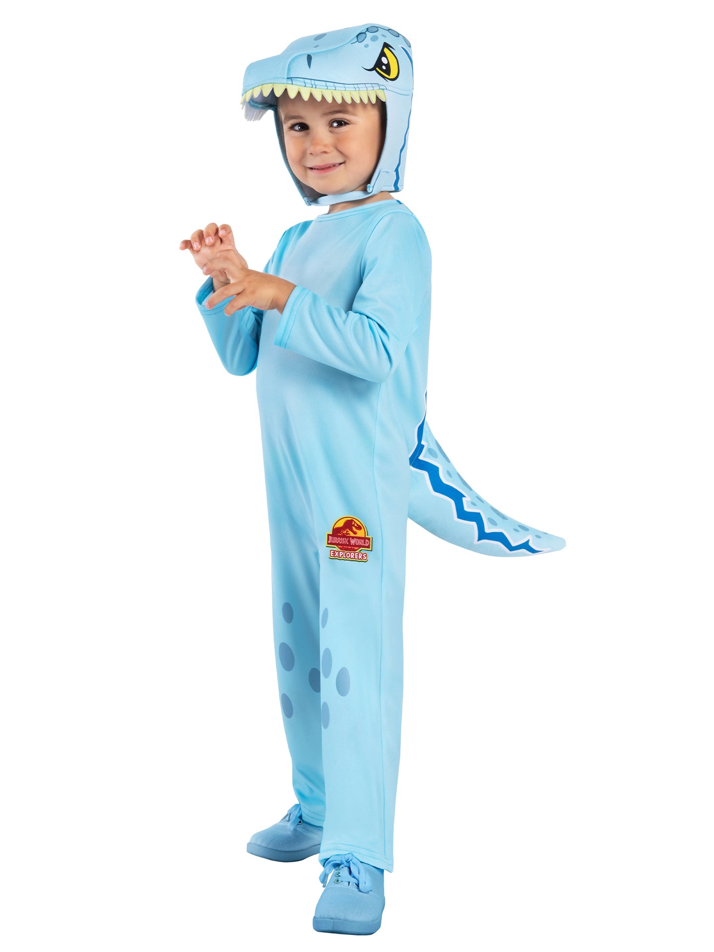 Toddler Velociraptor Costume Jurassic Park World Explorer Toddlers Fancy Dress Outfit