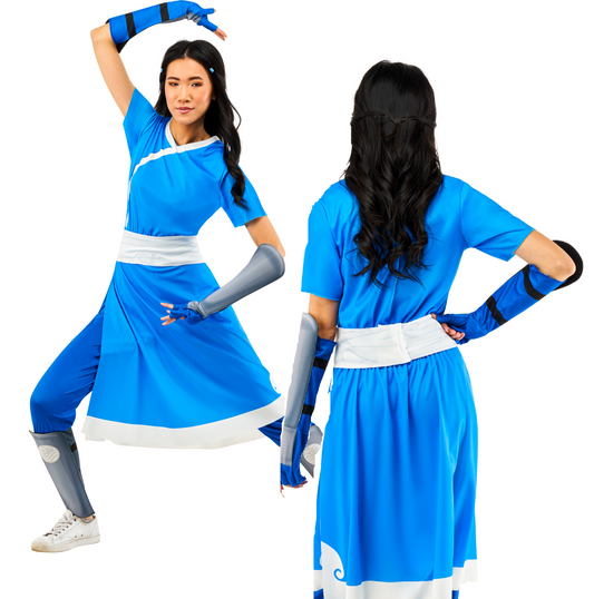 Katara Avatar Ladies Fancy Dress Costume Licensed Film TV Outfit