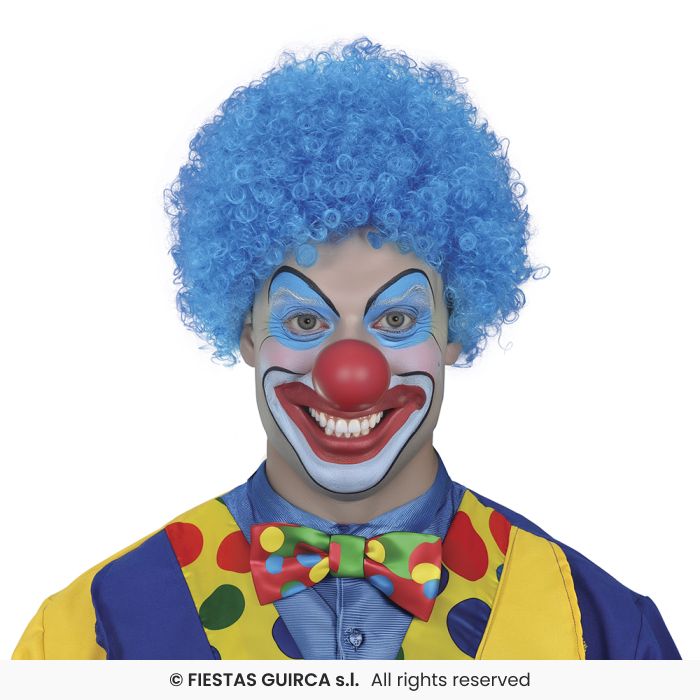 Curly Wig Afro Wig Adults Clown Fancy Dress Circus Clowns Prop Mens Ladies