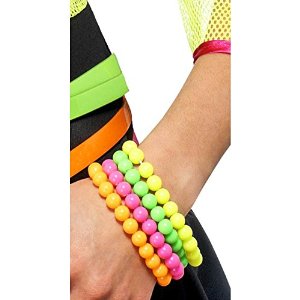 Neon Beaded Bracelets