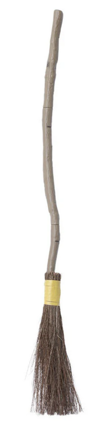 Extendable Authentic Broomstick Witches Broom Stick Kids Adults Halloween Witch Prop