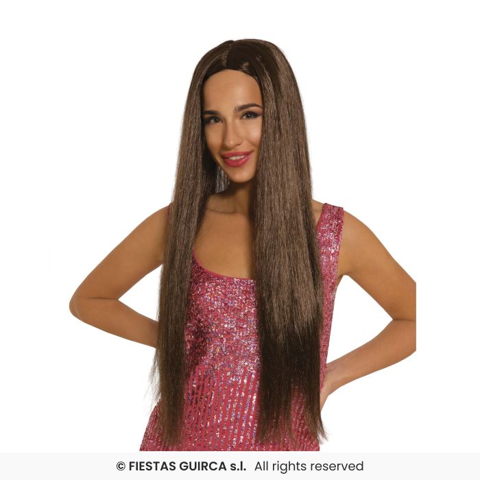 Long Straight Wig Adults Fancy Dress Glamuor Wig Ladies Coloured Wigs Multi