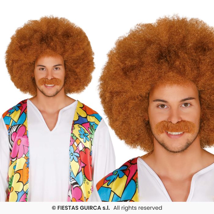 Extra Large Afro Wig Adults Clown Disco 60s 70s Fancy Dress Fro Wig Mens Ladies