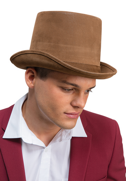 Deluxe Top Hat - Brown