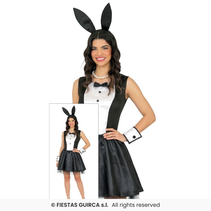Sexy Bunny Rabbit Ladies Bunny Fancy Dress Costume Adults Outfit UK 8-16
