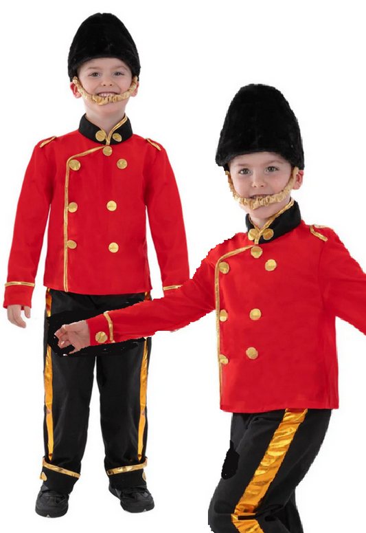 Boys Busby Soldier Costume