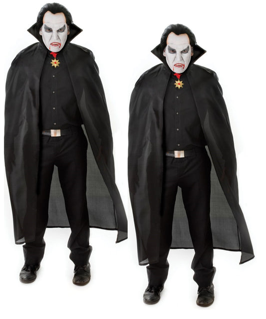 Polyester Dracula Cape - Black