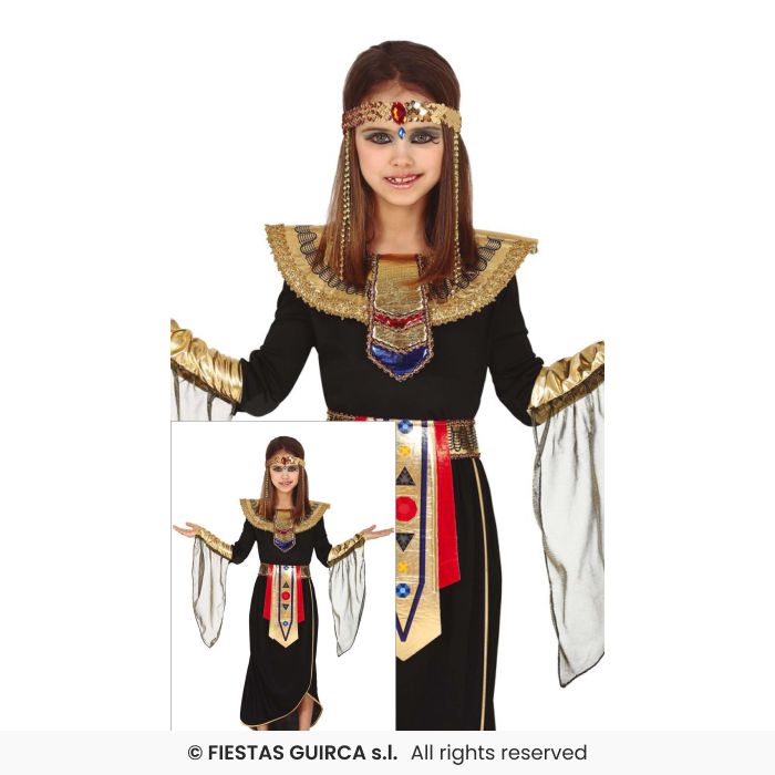Girls Cleopatra Fancy Dress Costume Ancient Egypt Book Day Egyptian Outfit Age 3-12