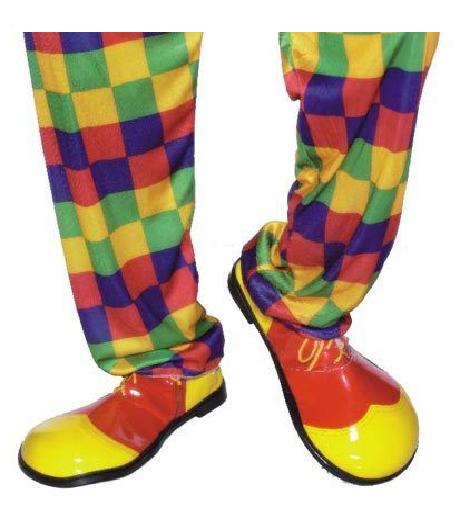 Adult Clown Shoes Deluxe Jumbo Circus Carnival Fancy Dress Costume Accessory
