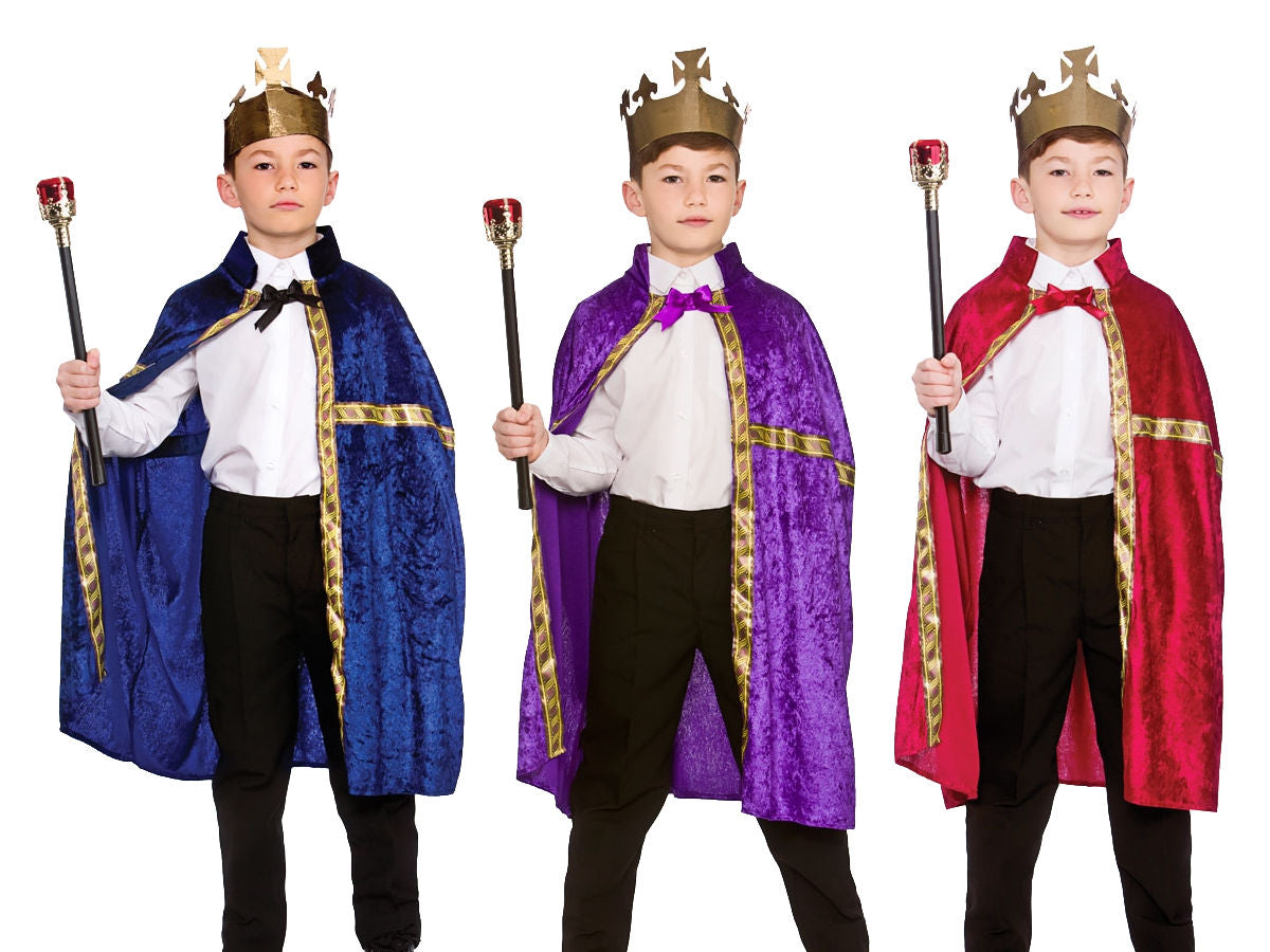 Deluxe Robes Childs King Costumes