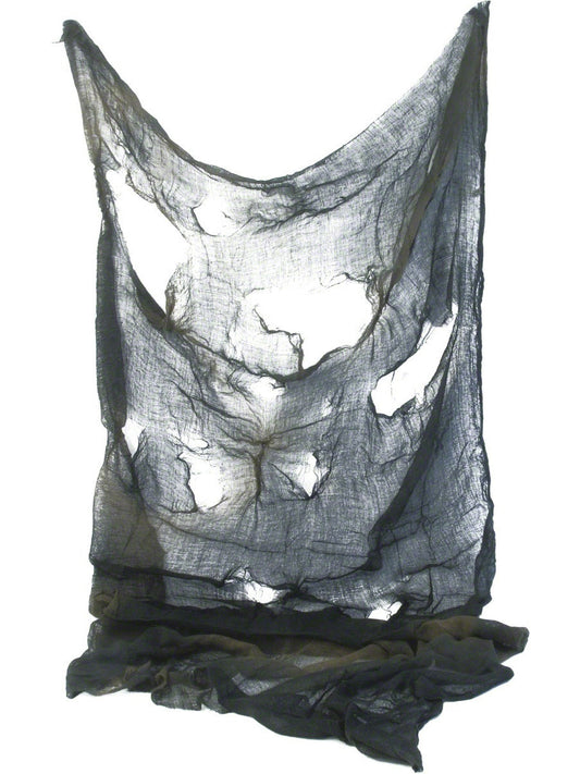 Black Creepy Cloth Mesh Halloween Party Decoration Size 75 x180cm