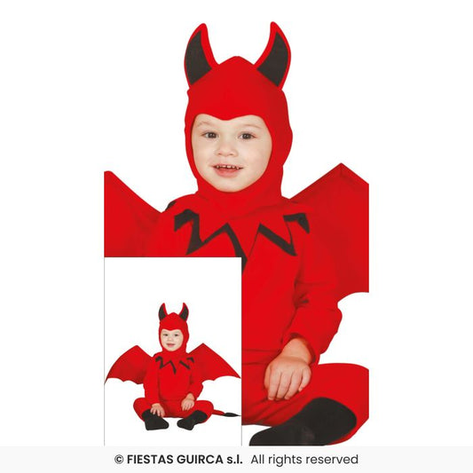 Babies Cute Devil Costume Toddlers Outfit Devils Halloween Fancy Dress Boys Girls Age 1-2